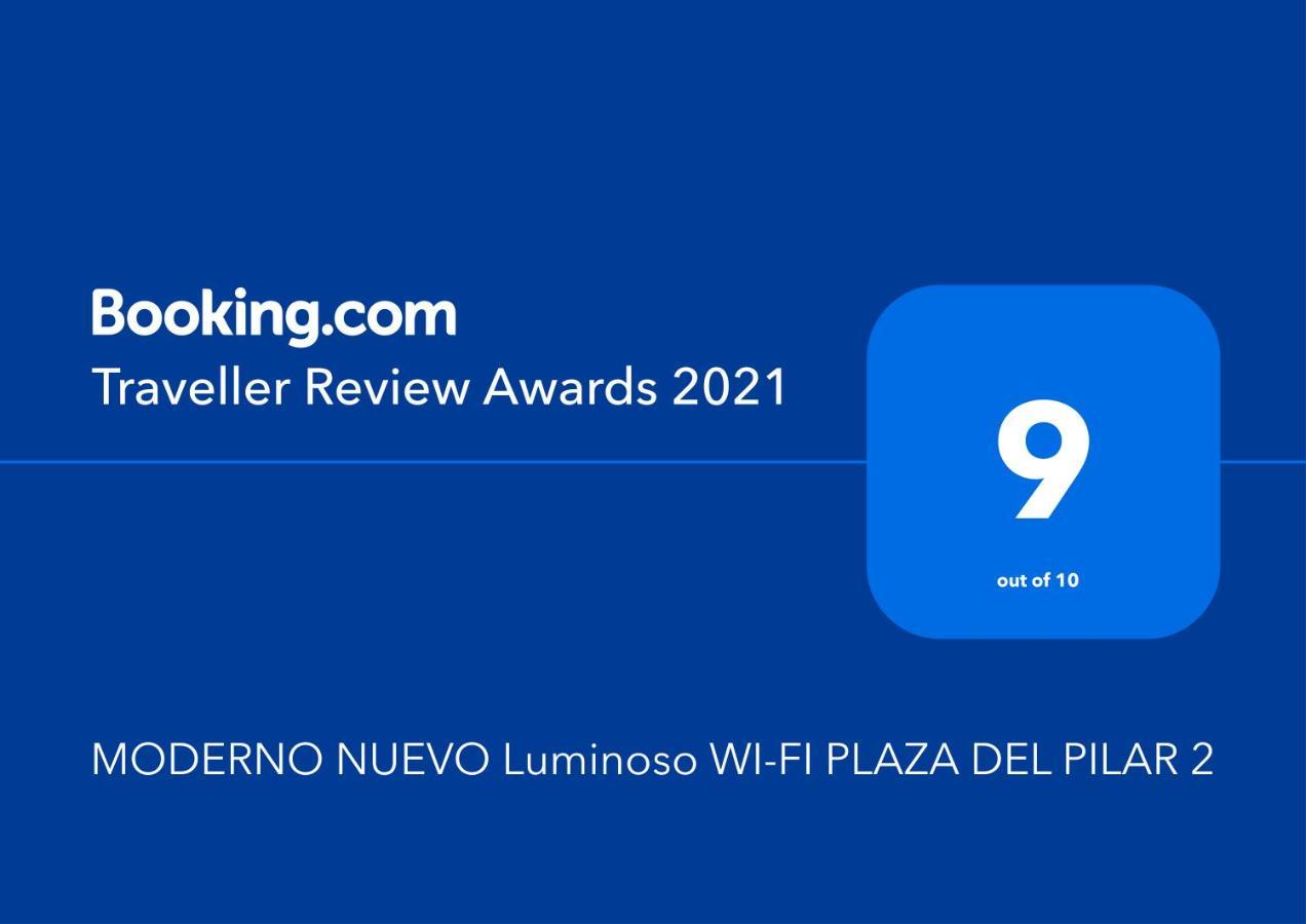 Moderno Nuevo Luminoso Wi-Fi Plaza Del Pilar 2 Apartment Zaragoza Luaran gambar